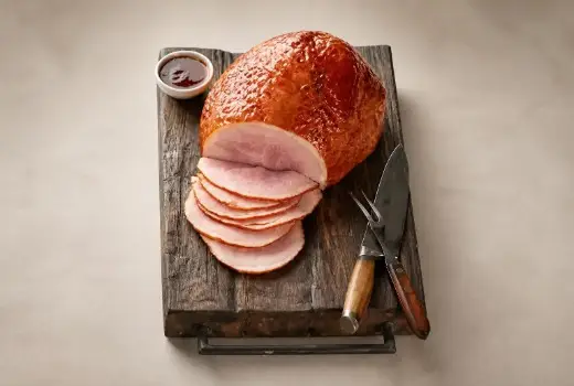 Carved Ham