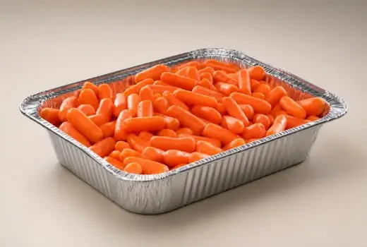 Steamed Carrots Party Size